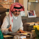 Saudi Prince Alwaleed bin Talal speaks during an interview with Reuters at his office in Kingdom Tower in Riyadh, May 6, 2013. A potential split-up of the operations of U.S. bank Citigroup Inc is now "completely dead," Saudi prince Alwaleed bin Talal, the bank's largest individual shareholder said in an interview on Monday.